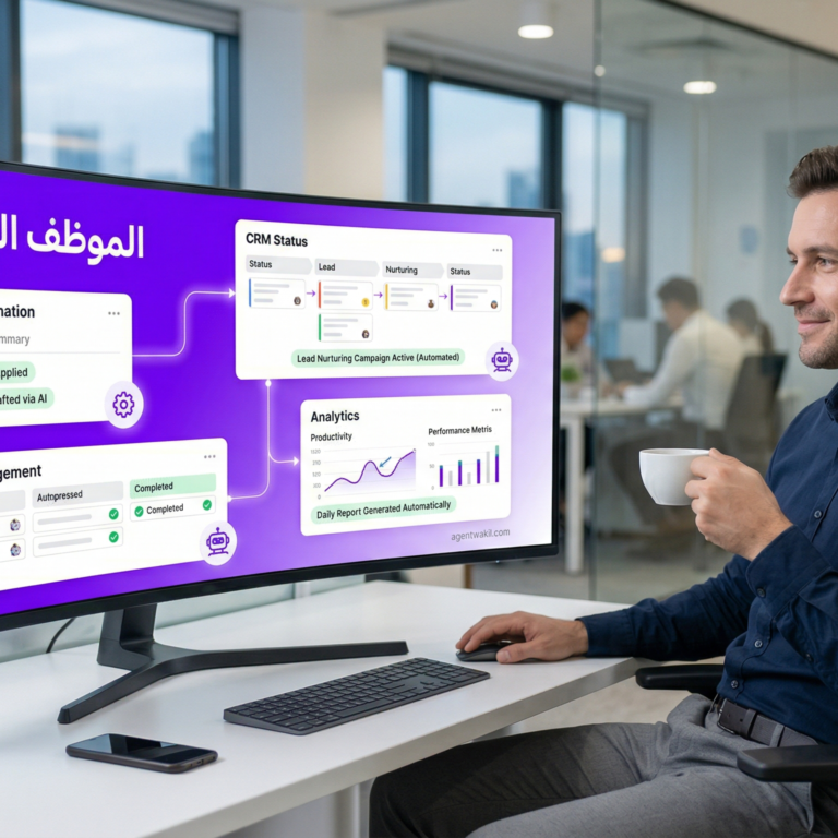 ما هو الموظف الرقمي؟ وكيف يوفر لفريقك 40 ساعة أسبوعياً (دليل 2026)