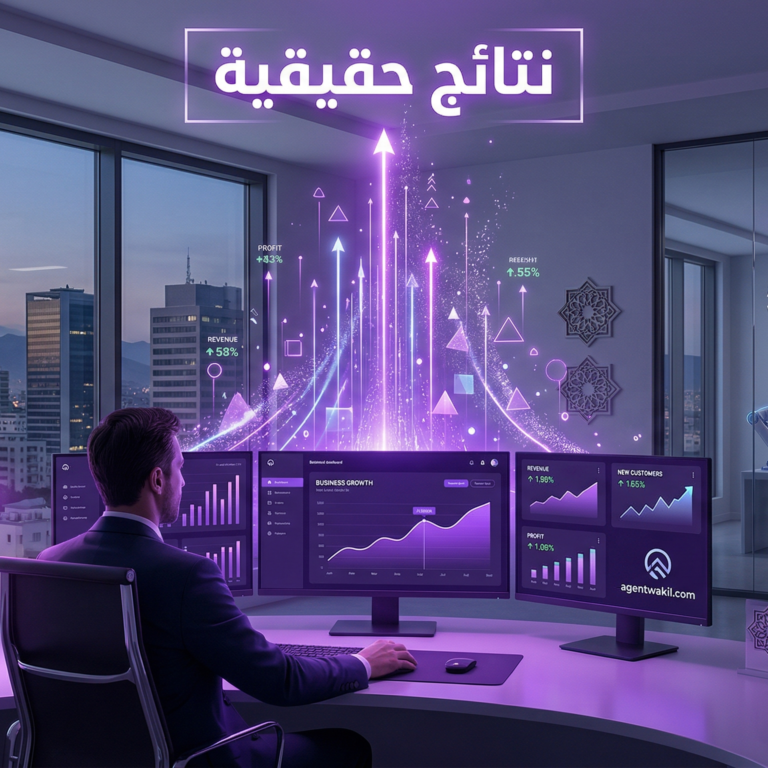 كيف وفّرنا 85 ساعة أسبوعياً لشركة عربية بوكيل ذكاء اصطناعي