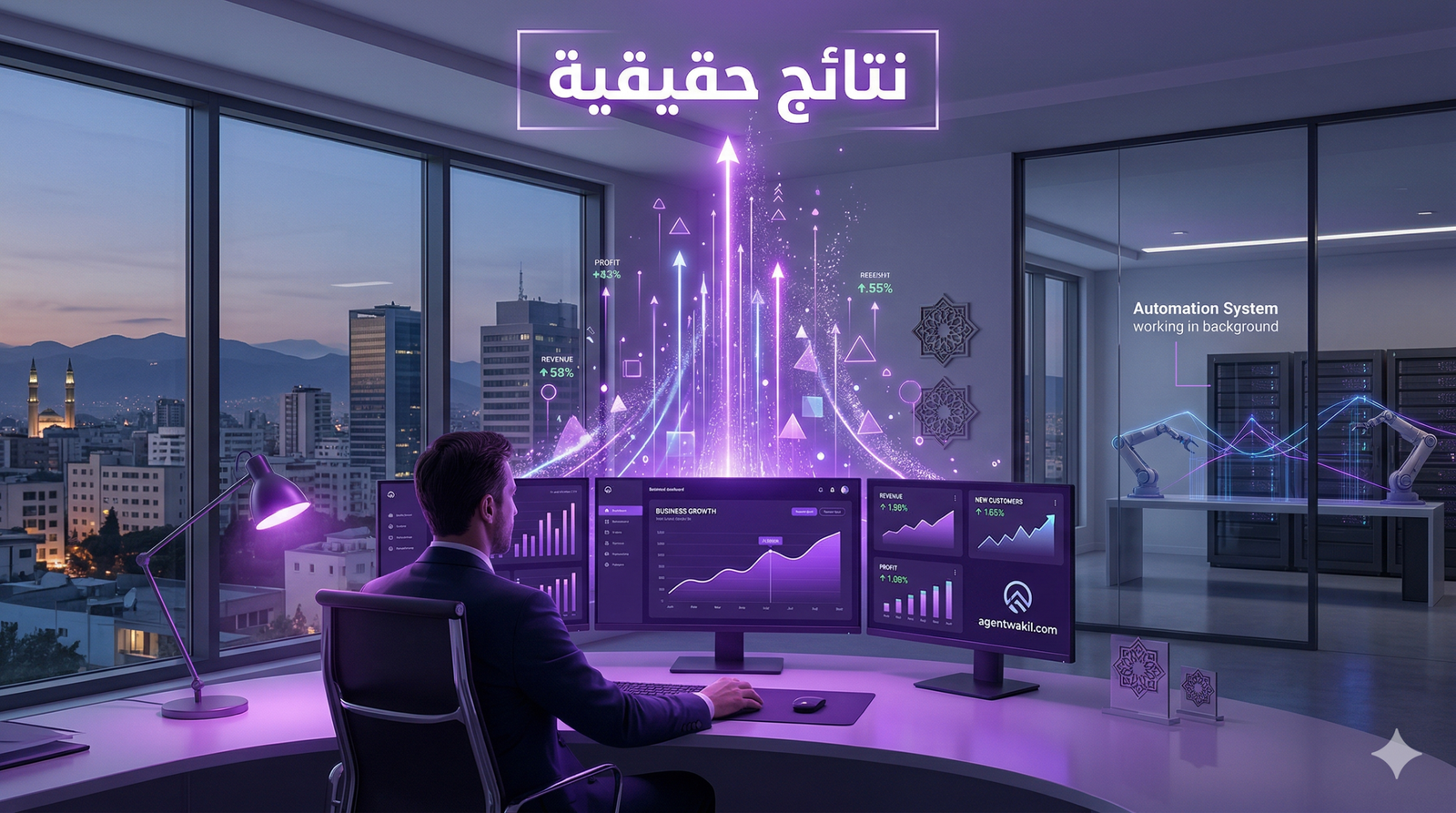 كيف وفّرنا 85 ساعة أسبوعياً لشركة عربية بوكيل ذكاء اصطناعي